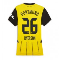 Zenski Nogometni Dres Borussia Dortmund Julian Ryerson #26 Domaci 2024-25 Kratak Rukav